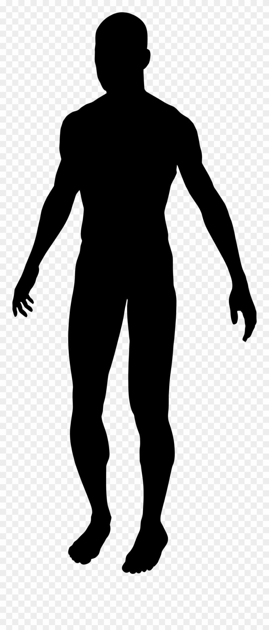 Male Silhouette Clip Art 101 Clip Art - Male Silhouette - Png Download