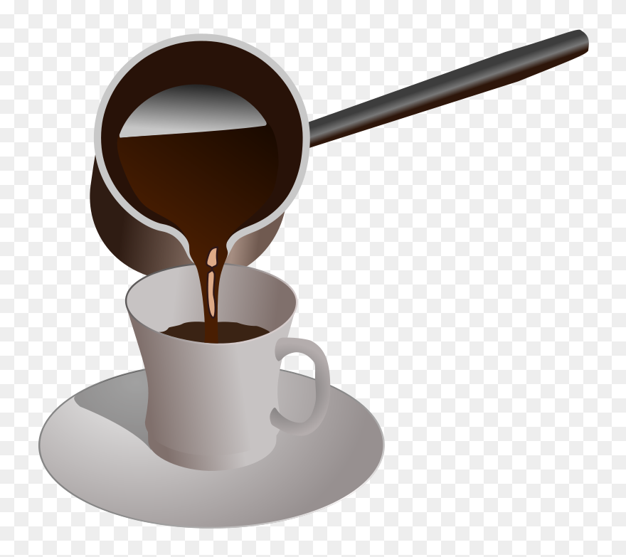 Coffee & Tea Clipart And - Turkish Coffee Clipart - Png Download