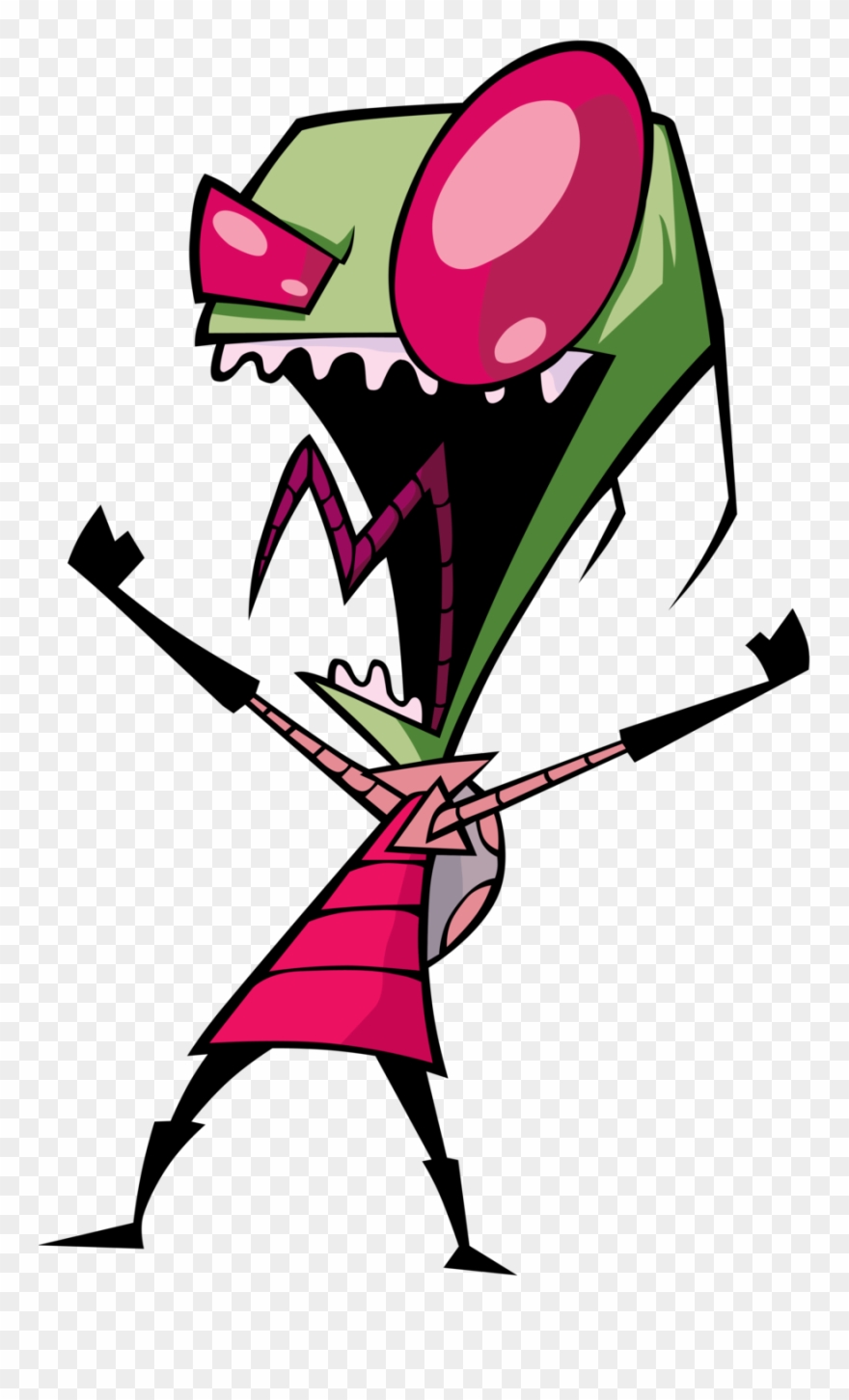 Baloon Vector - Invader Zim Zim Clipart