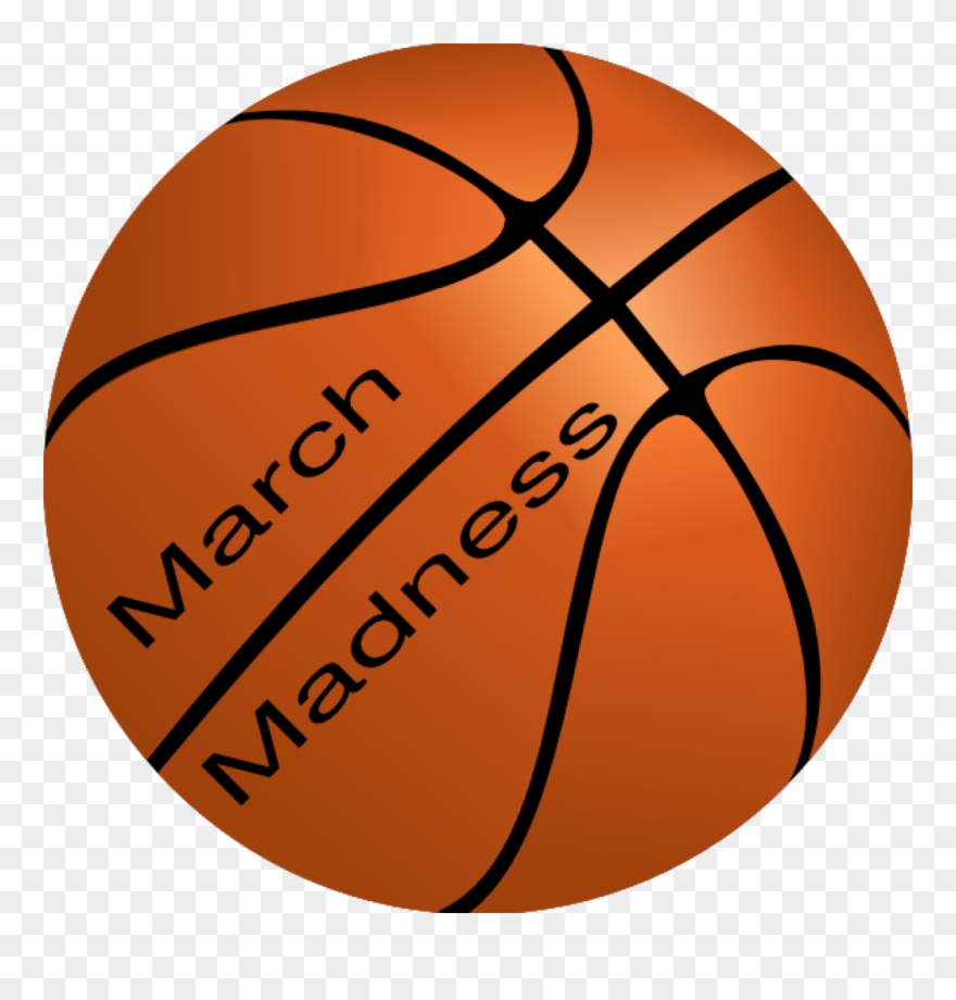 March Clip Art - Custom Basketball Shower Curtain - Png Download