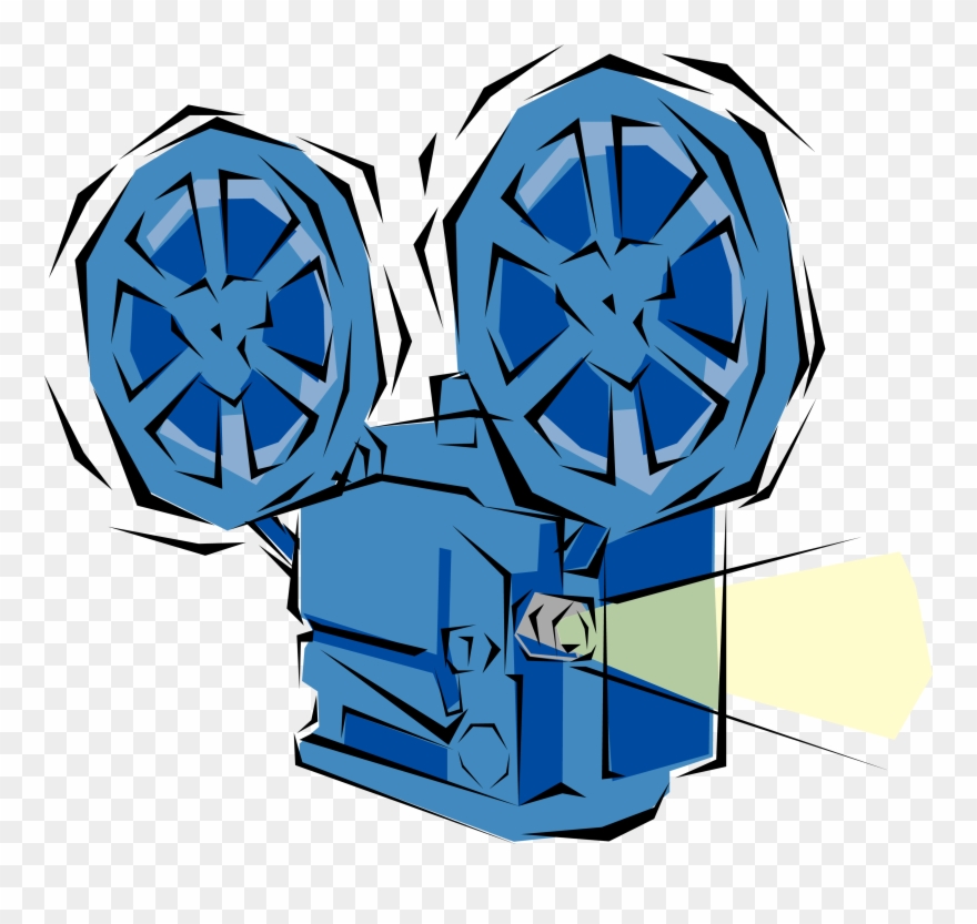 Movie Projector Free Download - Back Of Film Projector Clipart