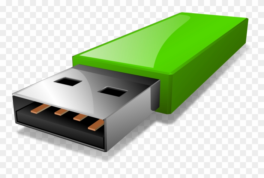 Usb Flash Drives Flash Memory Computer Icons Computer - Usb Flash Drive Clipart - Png Download
