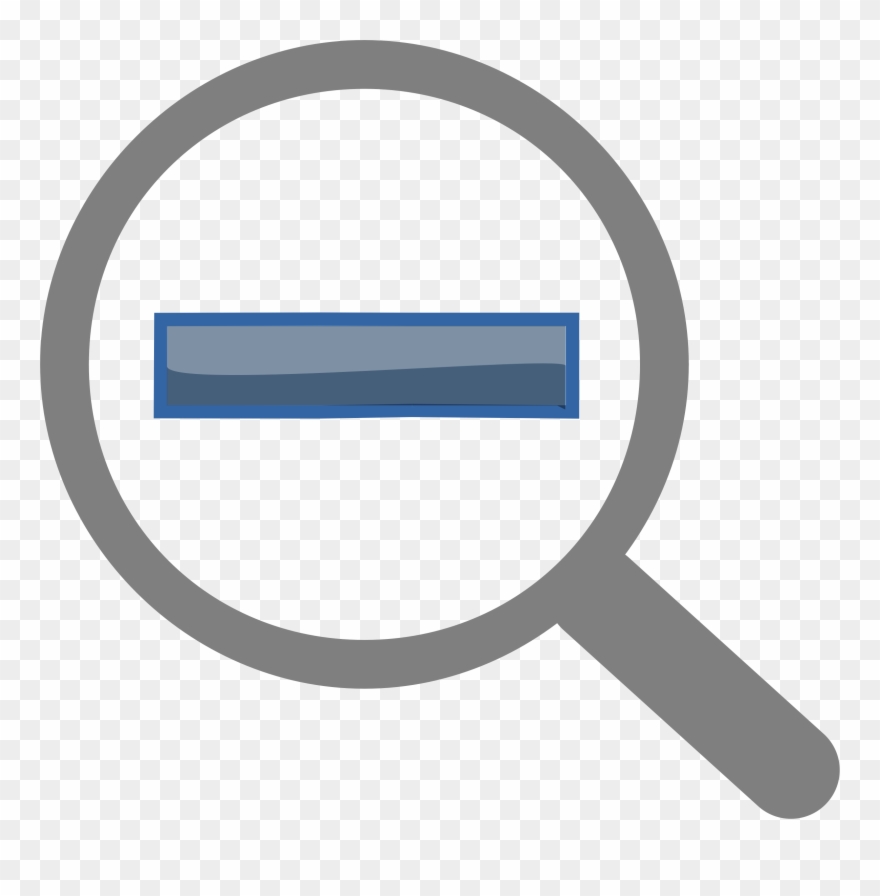 Zoom Clipart Free For Download - Search Person Icon - Png Download