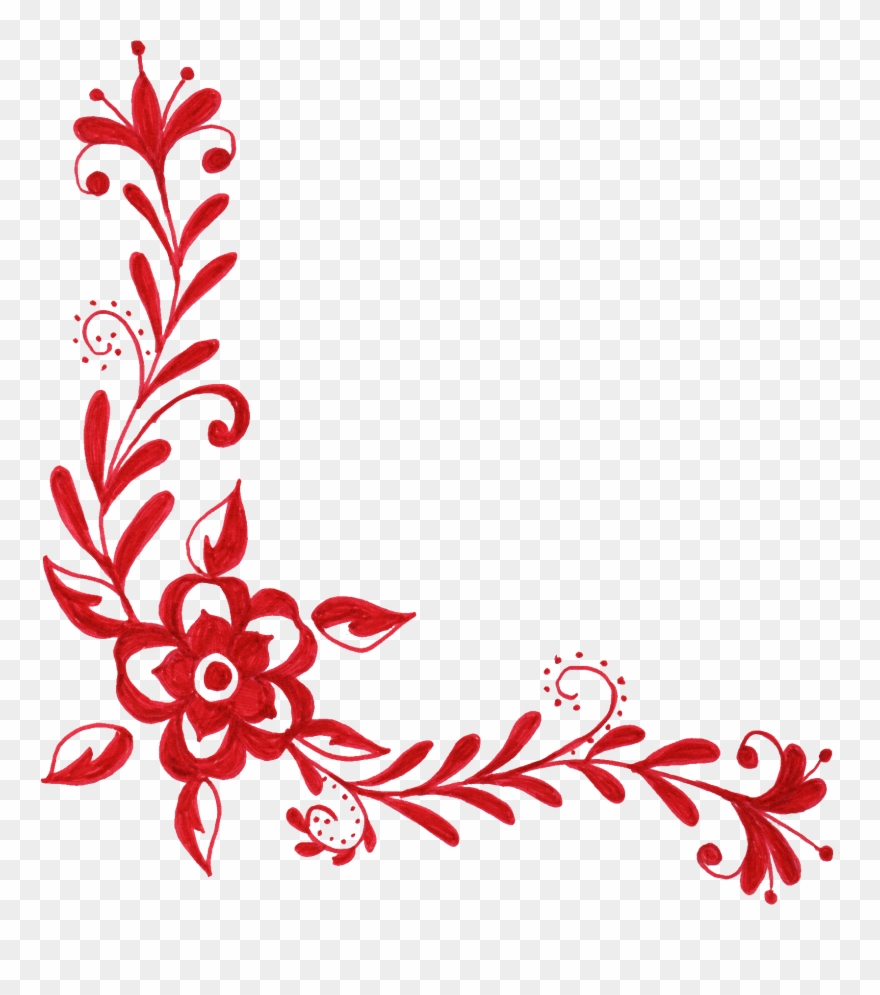Free Download - Png Format Corner Designs Png Clipart