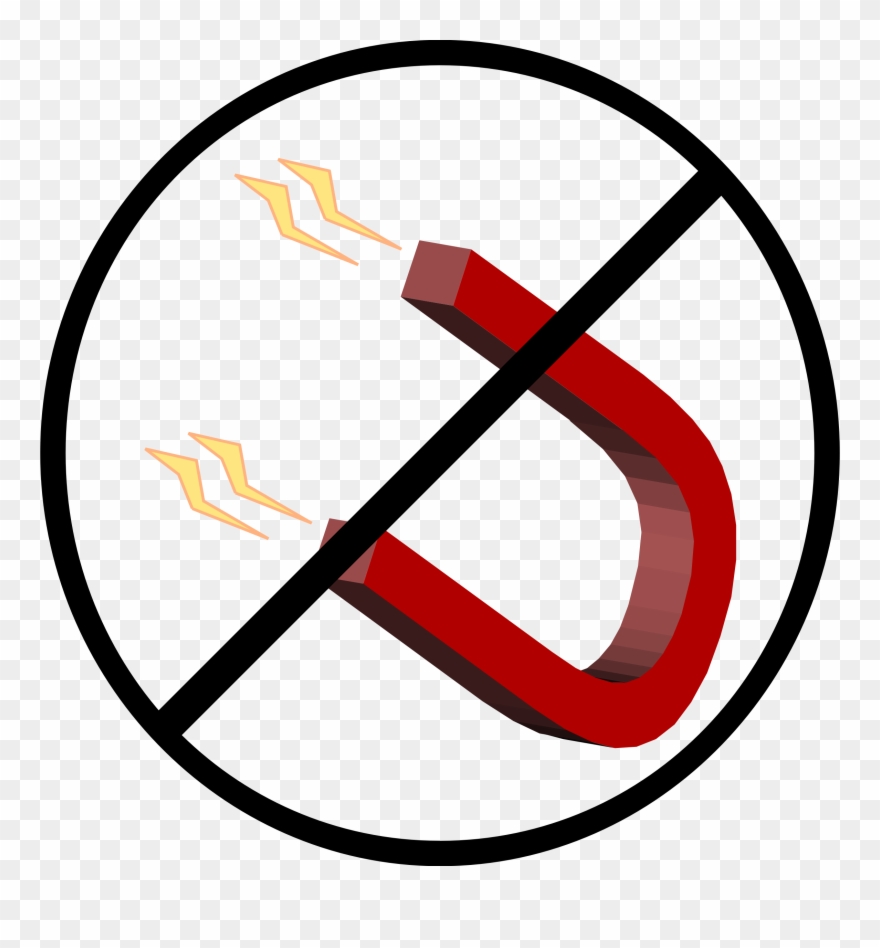 Svg Royalty Free Download No Magnetic Fields Big Image - Not Magnetic Clip Art - Png Download