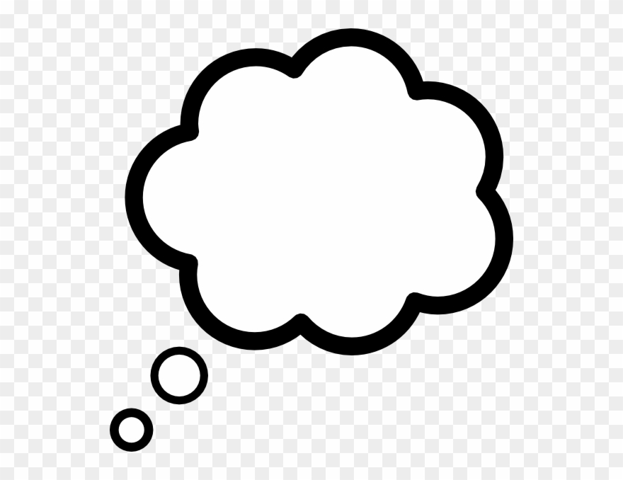 Thought Bubble Clipart - Png Download