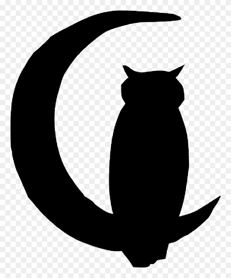 Schablonen, Halloween Kinder, Ostereier, Eule, Applikationen, - Silhouette Owl Clipart
