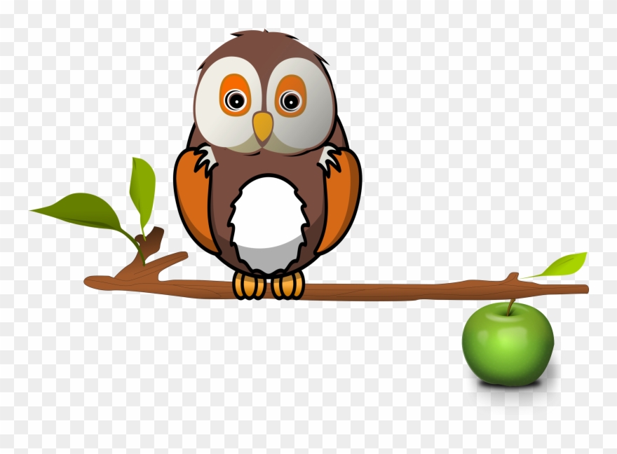 Branch Log Clipart Explore Pictures - Owl On Branch Clipart - Png Download