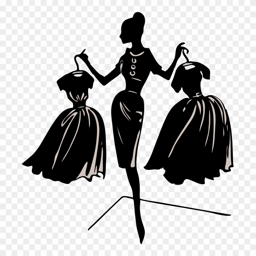 Fashion Hair Cliparts - Dress On Hanger Clipart - Png Download