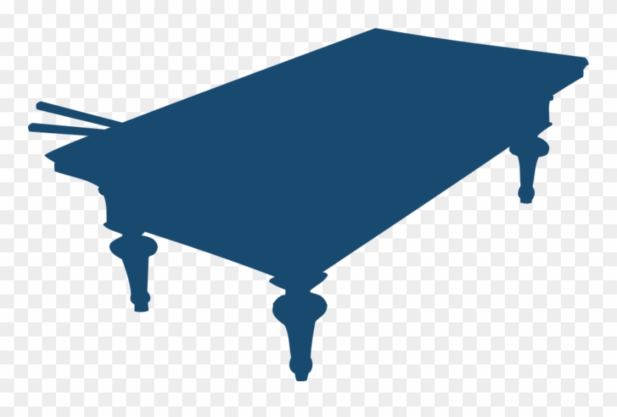 Pool Table With Player Clipart, Vector Clip Art Online, - Blue Pool Table Bib - Png Download