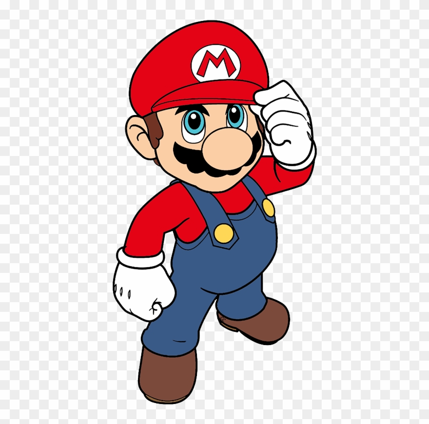 By Cartoon Clipart - Super Mario 64 Ds Artwork - Png Download