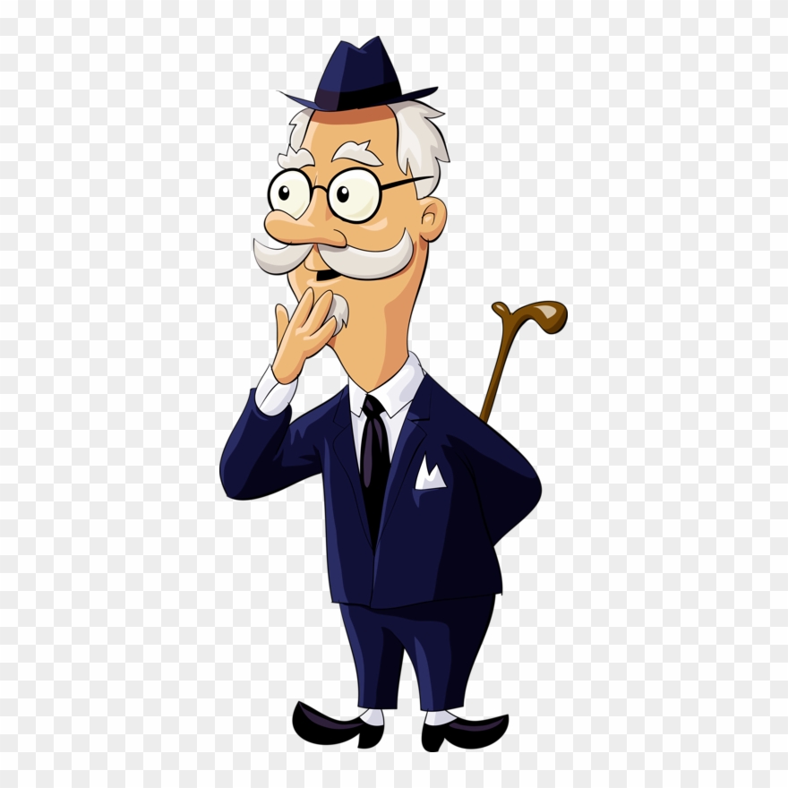 Personnages, Illustration, Individu, Personne, Gens - Clip Art Alter Mann - Png Download
