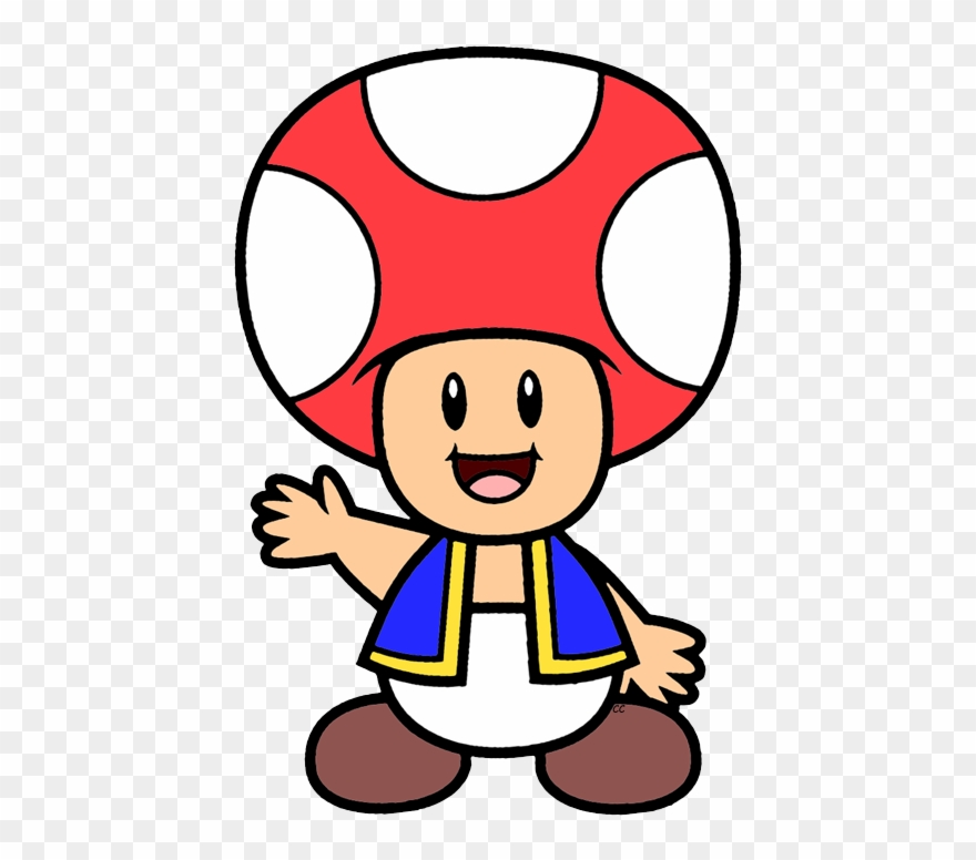 Luigi Mario Mario Mario, Luigi Toad - Cartoon Toad From Mario Clipart