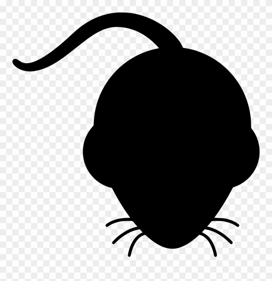Info - Silueta Raton Png Clipart