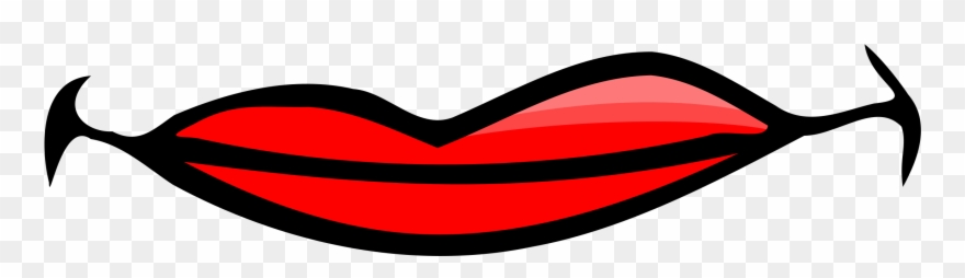 Smiling Mouth Clipart - Cartoon Lips Png Transparent Png