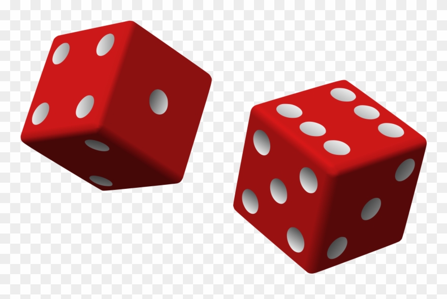 Lab 16 Dice Throw - Red Dice Clipart