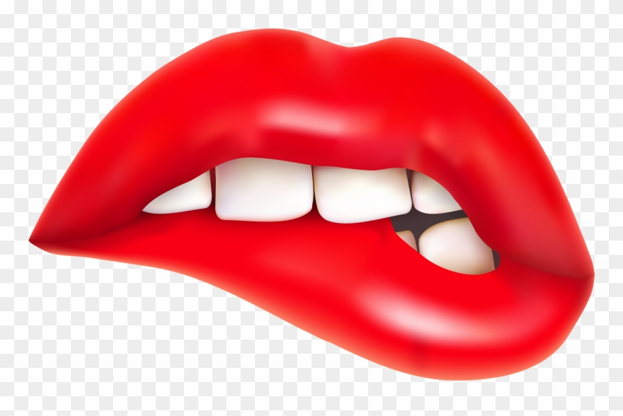 Happy Ending Massage, Doodle People, Puff Girl, Art - Lips With Teeth Clipart - Png Download