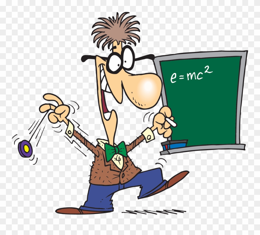 Wobei Ich Niemandem Unterstellen Möchte, Er Oder Sie - Cartoon Teacher Clipart