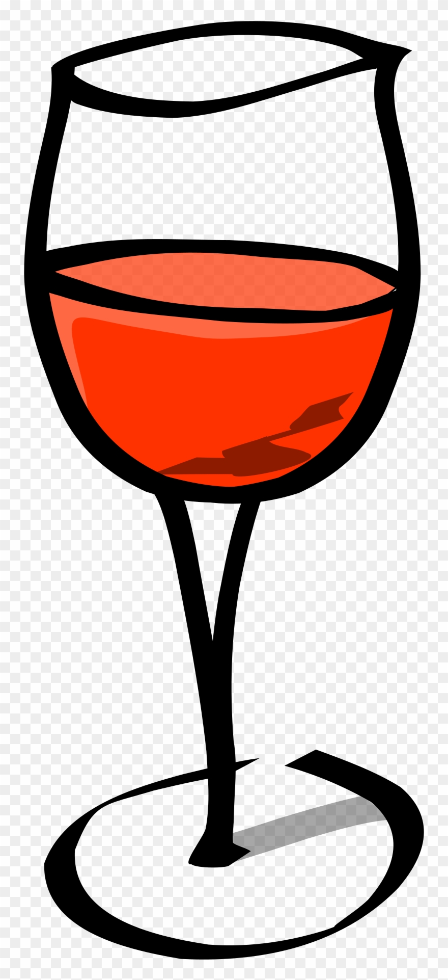 Clipart - Wine Glass Icon Transparent - Png Download