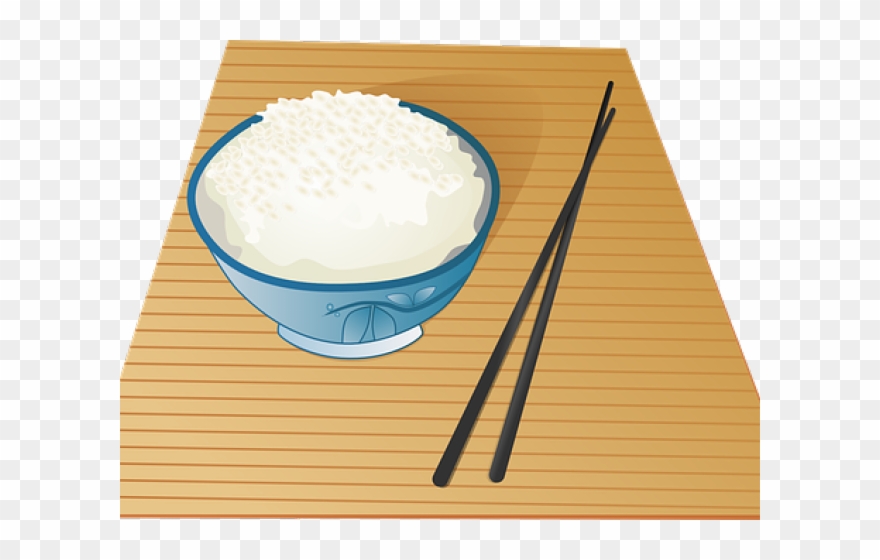 Japanese Food Clipart Feather - Rice Clipart Japanese - Png Download