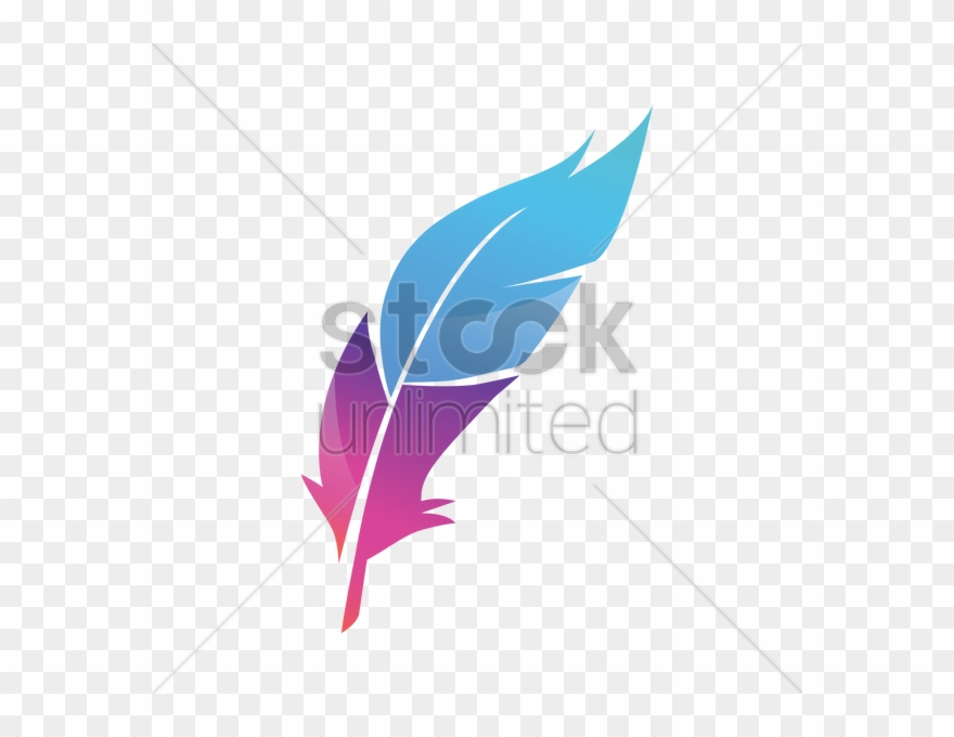 Feather Icon Clipart Feather Clip Art - Logos With Feather Hd - Png Download