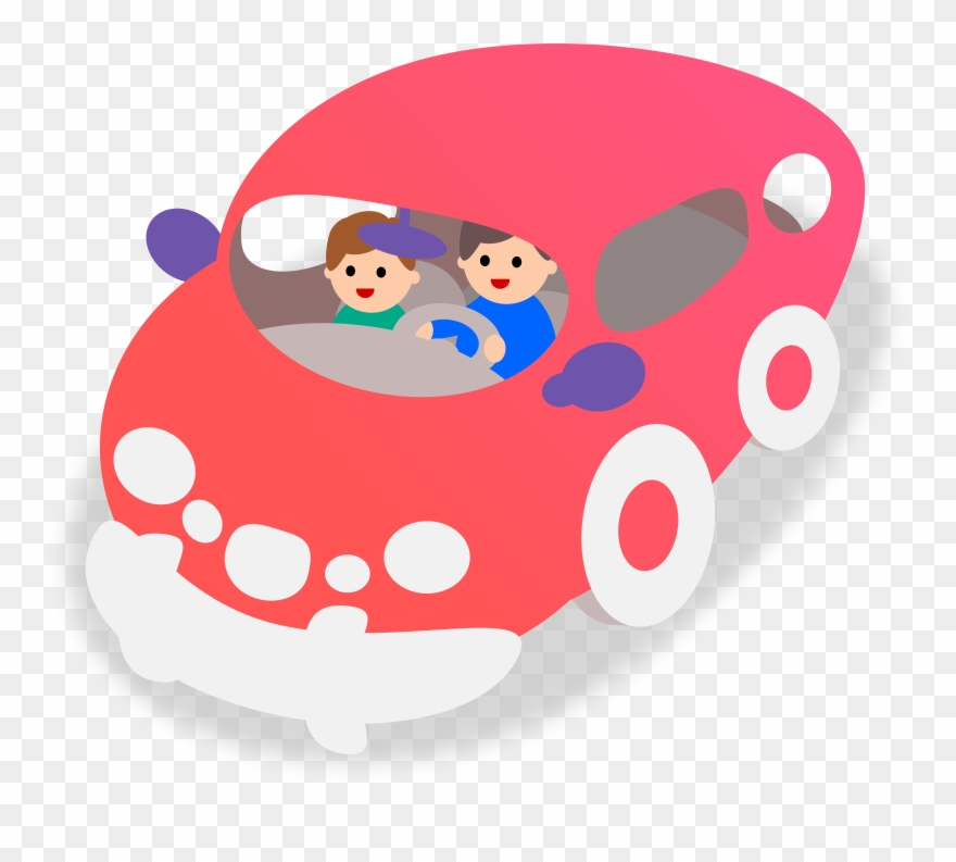 Carpool Wheel Bicycle Baggage - Car Clipart