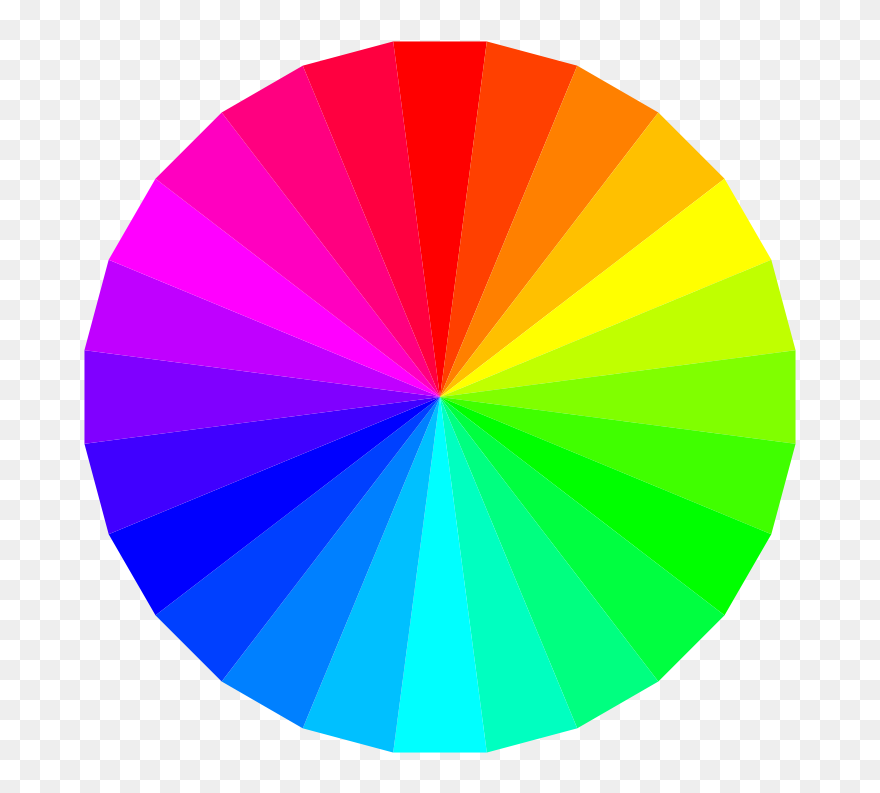 Color Wheel Transparent Background Clipart