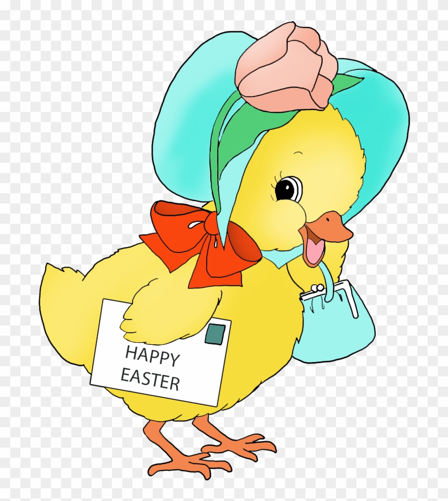 Clipart Birds Easter - Chicken - Png Download