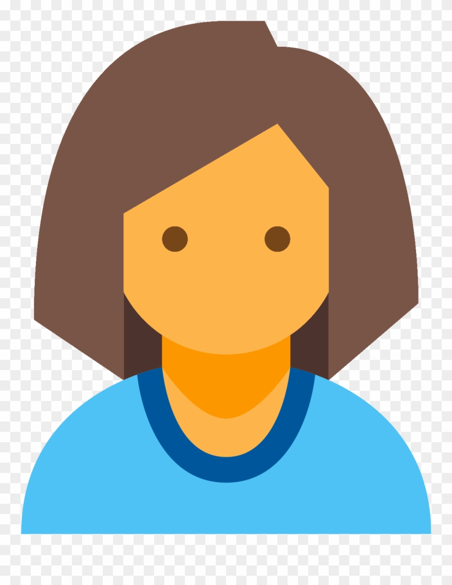 Stock Person Female Icon Free - Person Female Icon Clipart