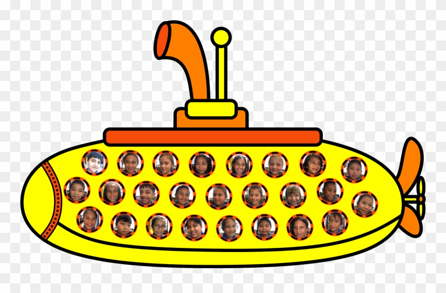 That Some Creatures In The Sea Live In Partnerships - Magic School Bus Submarine Clipart