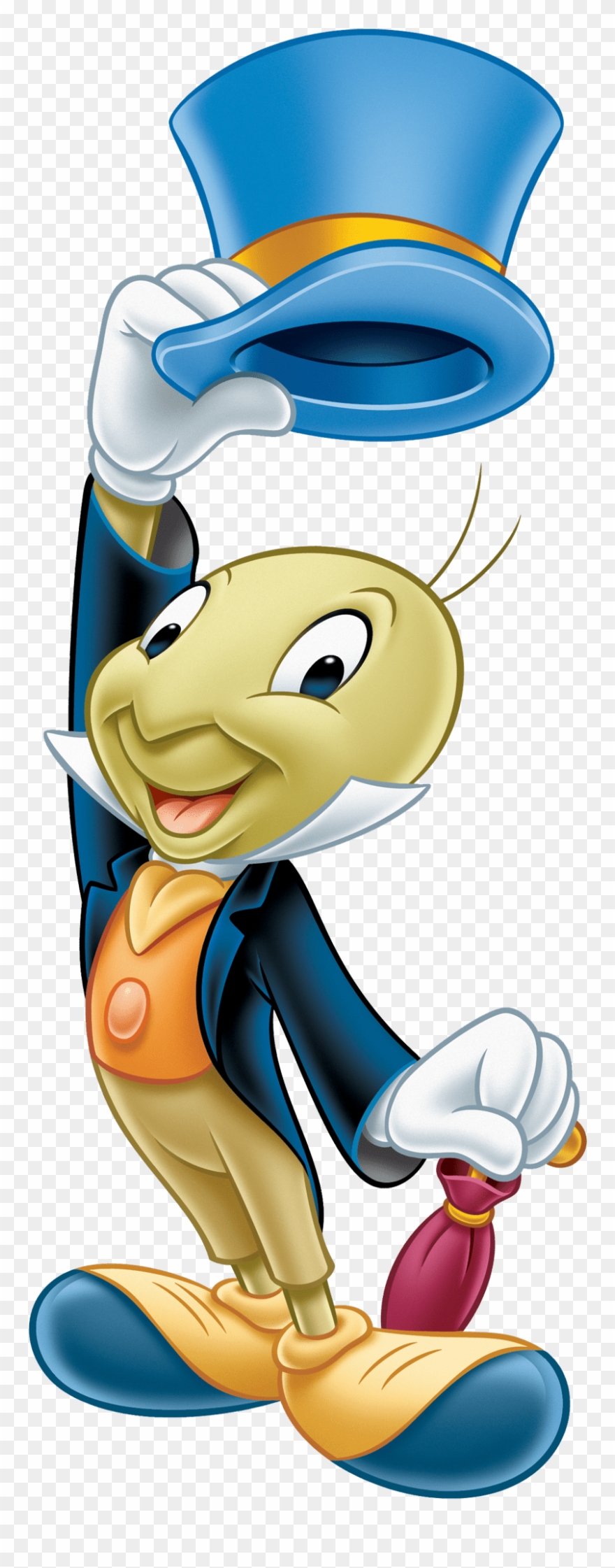 Jiminy Cricket Clipart Disney - Jiminy Cricket - Png Download