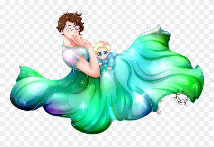 Mother's Day Commission For Trey Boles - Illustration Clipart