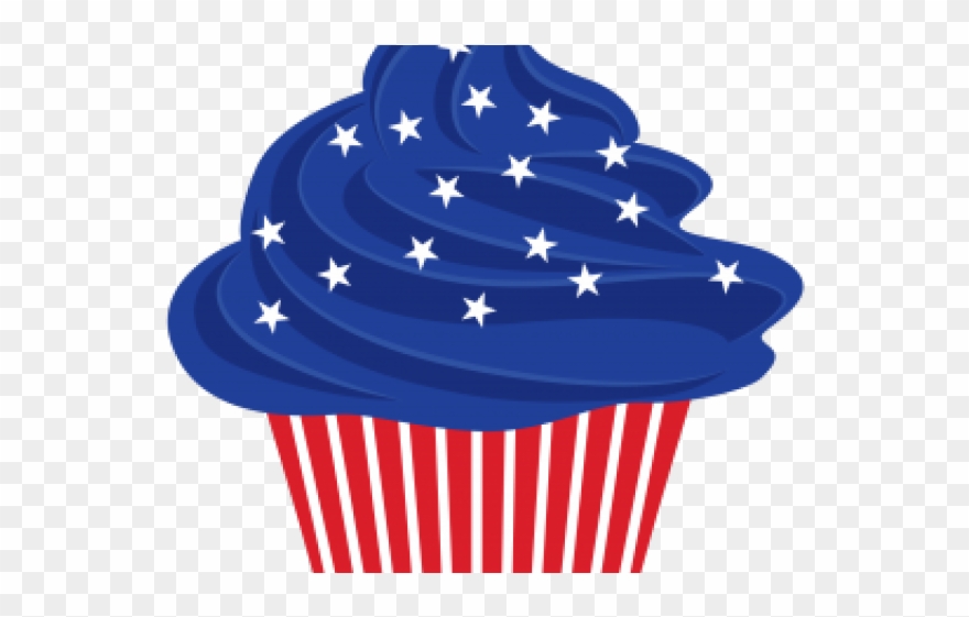 Cupcake Clipart July - Png Download