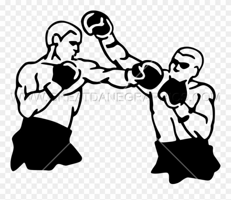 Clip Art Stock Boxer Clipart Boxing Punch - Boxing Match Clipart - Png Download