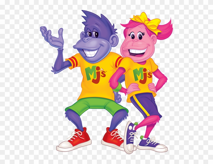 Back To School Fun - Monkey Joes Invitation Clipart