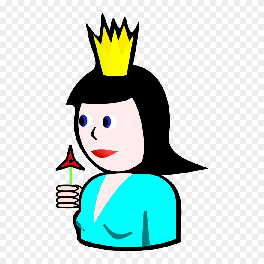 Queen Of Spades Simple Clipart