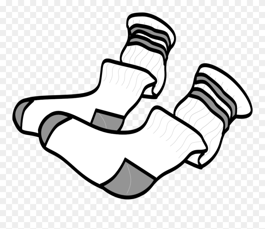 Dress Socks Clothing Computer Icons Shoe - Dirty Socks Coloring Pages Clipart