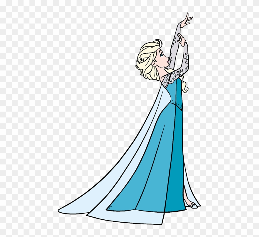 Frozen Clip Art Disney Clip Art Galore - 2d Elsa - Png Download