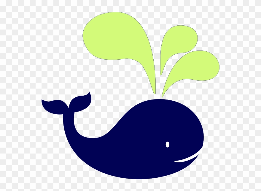 How To Set Use Blue Green Whale Clipart - Png Download