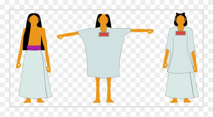 Anaco Vestido Clipart Folk Costume Dress Anaco - Anaco Significado - Png Download