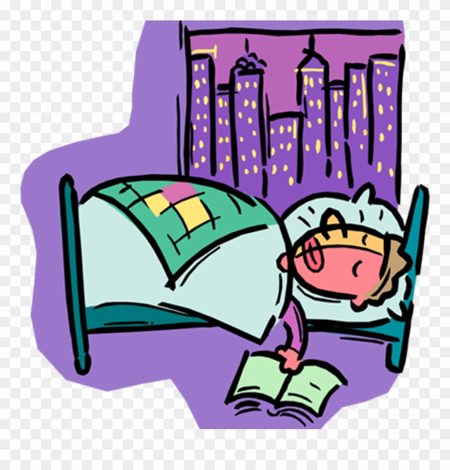 Person Sleeping Clipart Person Sleeping In Bed Royalty - Person Sleeping In Bed - Png Download
