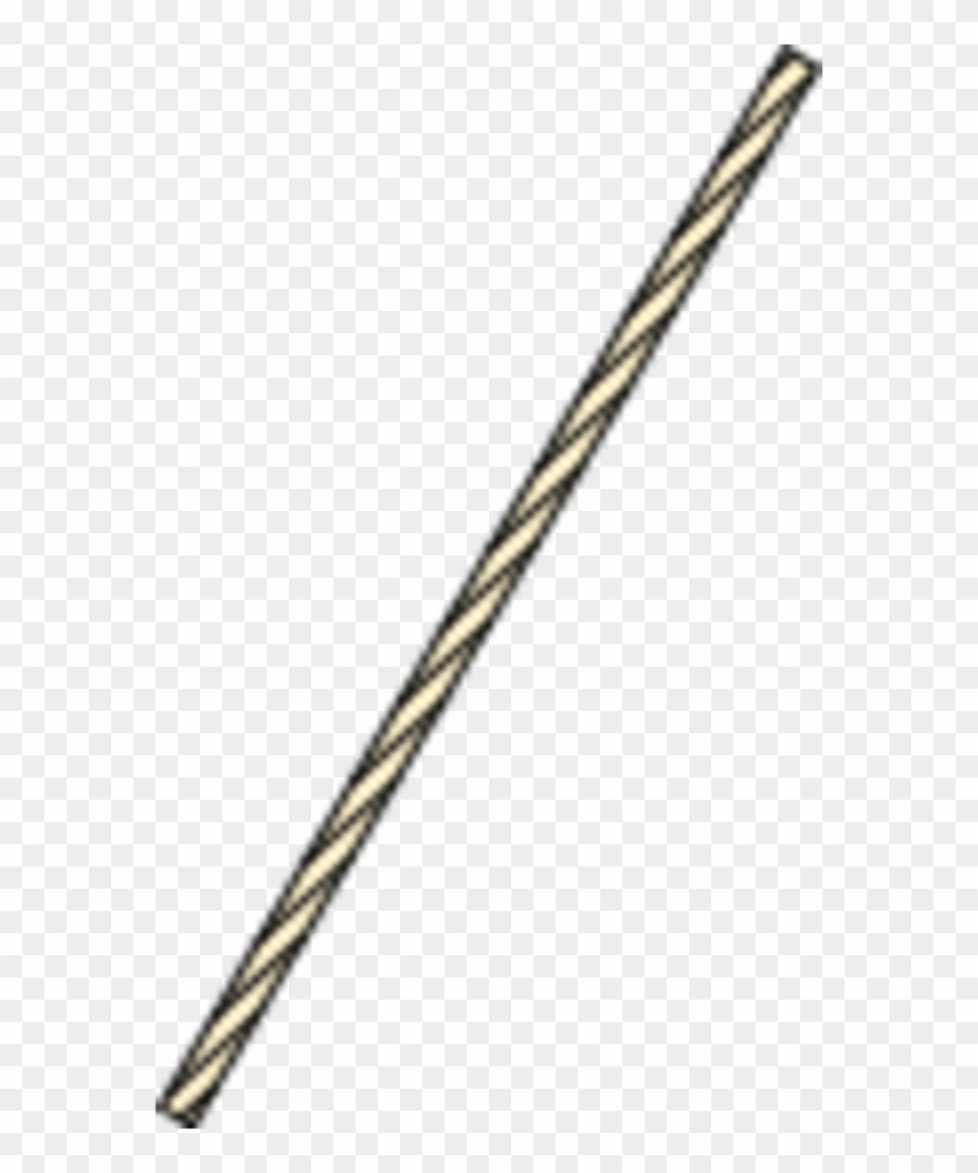 Straight Stretch Of Rope - Kaweco Liliput Brass Ballpoint Pen Clipart