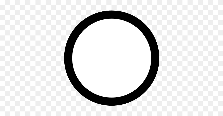 Black Circle Clip Art At Clker - Transparent Background Circle Png