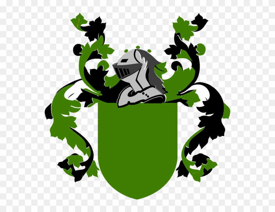 Burley Family Crest Clip Art - Family Crest Coat Of Arms Template - Png Download