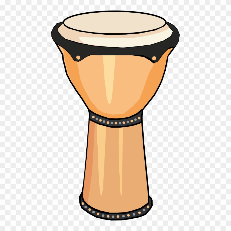 Djembe Drum Musical Instruments Darabouka Remo - طبلة Clipart - Png Download