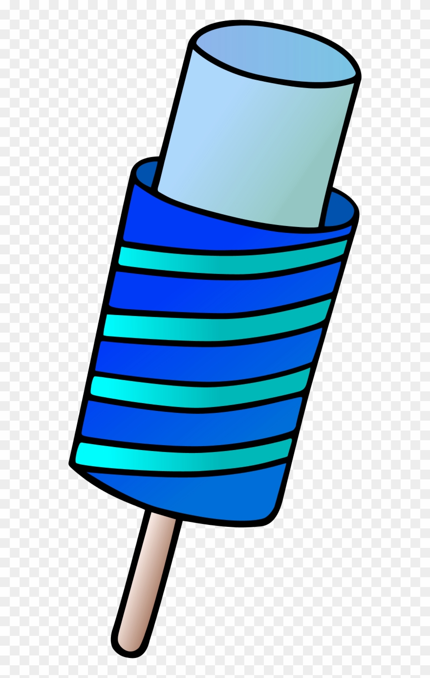 Stripped Ice Cream - Clipart Cotton Candy - Png Download