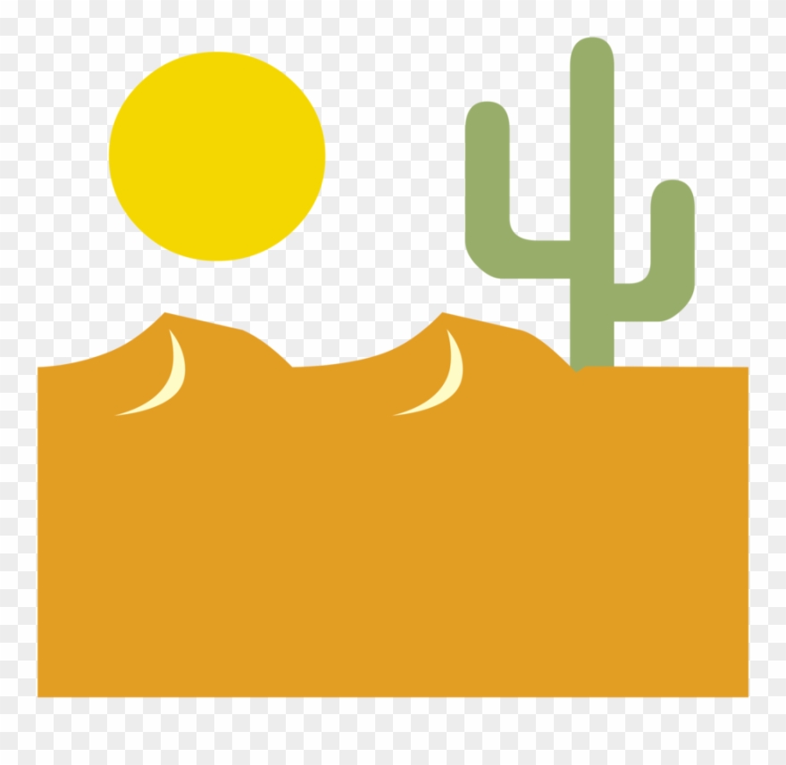 Desert Svg Clipart Desert Clip Art - Desert Transparent - Png Download