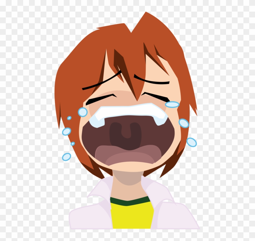 The Crying Boy Face With Tears Of Joy Emoji Computer - Boy Cry Clipart Png Transparent Png