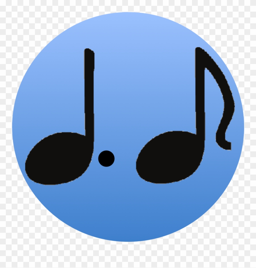 Beth's Music Notes - Dotted Note Clipart