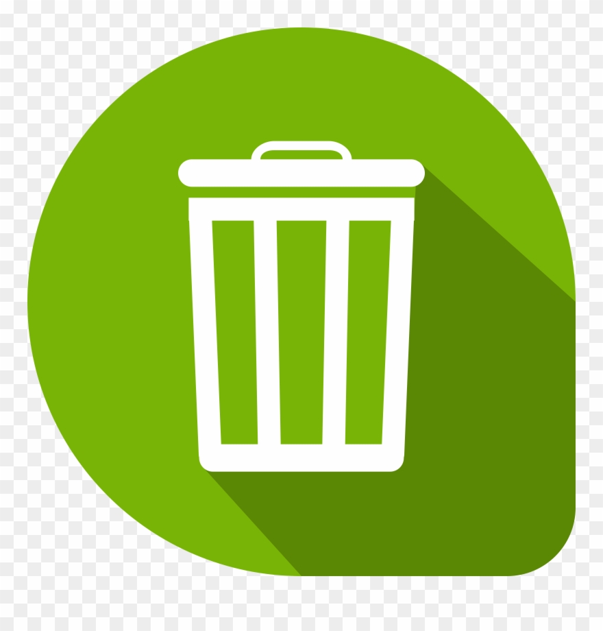 Recycle Bin Icon Icons Png - Green Recycle Bin Png Clipart